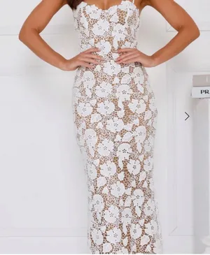 White Hello Molly Dress thumbnail 1