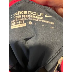 NEW Nike Golf Tour Performance DRI-FIT Cropped Leggings Women's Small Grey Pink thumbnail 13