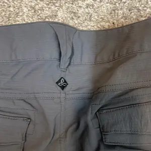 PRANA SAGE CONVERTIBLE PANT Womens size 10 gray‎ thumbnail 7