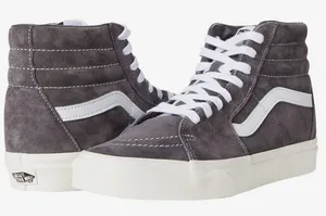 Vans Grey SK8-Hi Rabbit Frost Skate Shoes New with tags Mismatched thumbnail 1