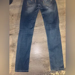 Miss Me Signature Skinny rhinestone embellishments denim low waist jeans 26 thumbnail 10