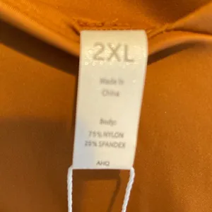 NWT Lemonsky Flare Yoga Pants w/ Crossover Waist, Brown and Purple, 2X thumbnail 5