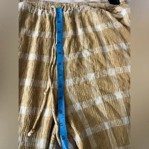 Billabong Tan Plaid Trousers thumbnail 7