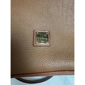 Dooney & Bourke Pebble Grain Crossbody R264CA Caramel Leather thumbnail 2