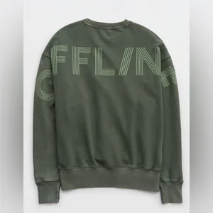 Aerie Offline Throw-Back Oversized Fleece Crew Size Small New with tag thumbnail 4
