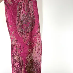 Unbranded Multicolor Pashmina Silk Colorful Floral Soft‎ Infitity Scarf Paisley thumbnail 4