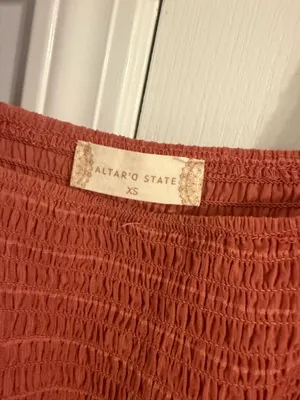 Altars State Orange mini dress Size XS thumbnail 3