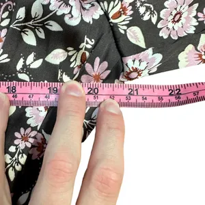 Anthropologie Current Air Alyce Brown Floral Mini Dress thumbnail 10