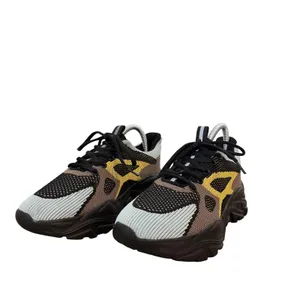 Athletic Sneakers Knit Running Shoes Size 10 Multi Color Chunky Mesh Outdoors thumbnail 2