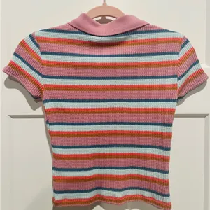 SO Striped Polo Top Size XS thumbnail 6