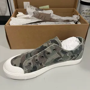 Camouflage Slip-On Sneakers by sbicca Size 8 thumbnail 1