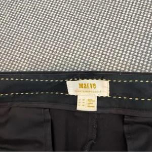 Anthropologie Maeve Black The Essential Slim Kick Flare Pants Size 16 thumbnail 11