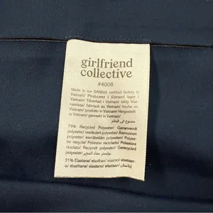 Girlfriend Collective Skyline Compressive High-Rise Legging in Skyline Sz Small thumbnail 10