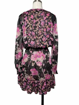 MISA Los Angeles Irina Mini Floral Dress thumbnail 6