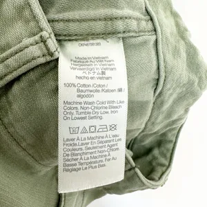 Madewell Griff Pants Plus Size 32 Green Utility High Rise Tapered Cargo Normcore thumbnail 9