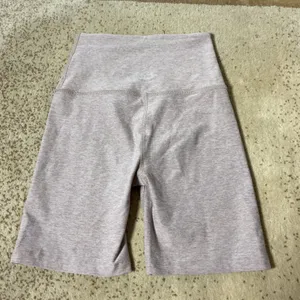 Beyond Yoga Spacedye High Waisted Biker Shorts Heathered Lavender Pink XS‎ thumbnail 6