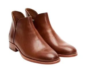 Frye Leather Women's Melissa Shootie Caramel Bootie Ankle Boot Size 8.5 thumbnail 1