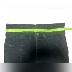 Free People We the Free Flare Jeans Black Size 30 thumbnail 5