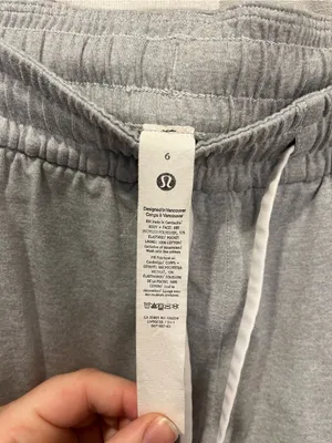 lululemon athletica Light Gray Track Joggers thumbnail 3