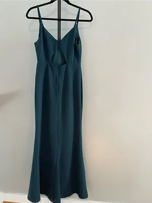 Lulus Infinite Glory Forest Green Maxi Dress Size Small thumbnail 4