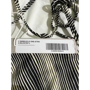 NWT Everlane Large Swimsuit The String One-Piece Flattering Bust Cups Tie to Fit thumbnail 6