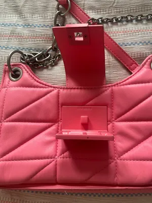 Steve Madden Pink Crossbody Purse Faux Leather thumbnail 8