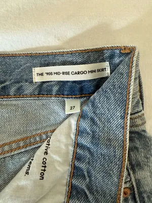 Aritzia Denim Skirt Mini thumbnail 6