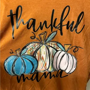 Bella Canvas Thankful Mama T-shirt thumbnail 4