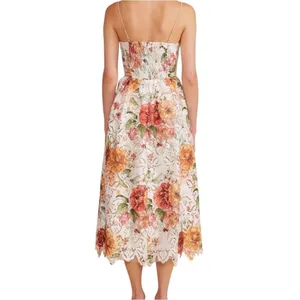 Lucy Paris Floral Print Midi Dress(Size XS) thumbnail 2