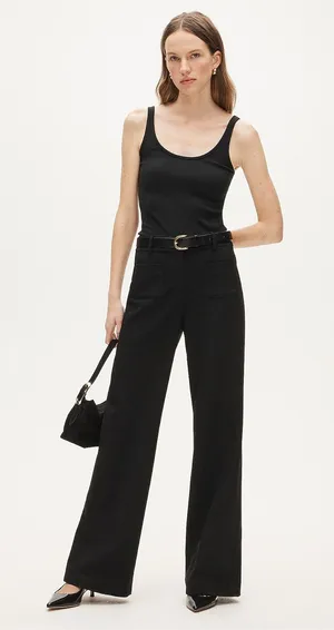 J. Crew Carolina pant in four-season stretch in Black Size 4 NWT thumbnail 1