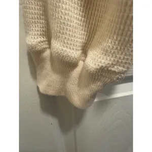 Altar'd State Route 66 Cropped Thermal Waffle Knit Long Sleeve Top‎ thumbnail 4