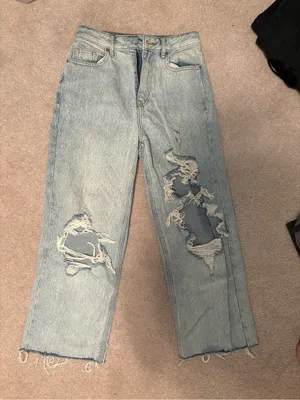 PacSun 90s lightwash baggy boyfriend jeans Size 25 thumbnail 3