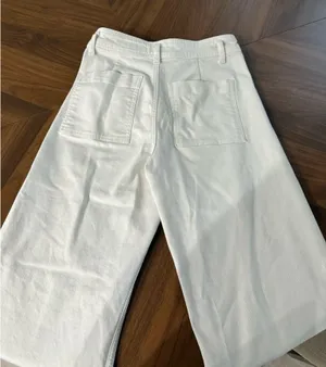 White ZARA Jeans Straight thumbnail 2