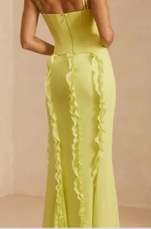Oh Polly - Perrine Corset Frill Skirt Maxi Dress thumbnail 2