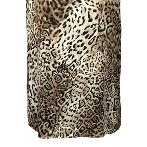 Isalis Jaguar Print Slip Dress M • Sexy Mini • Lace Straps • Night‑Out Statement thumbnail 7