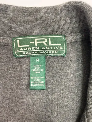 Lauren Ralph Lauren Gray Zip-Up Jacket thumbnail 5