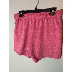 Nike Women Pink Heathered Athletic‎ Shorts Dri-FIT Small thumbnail 2