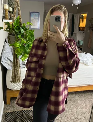 Flannel Shacket thumbnail 1