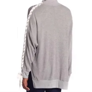 Free People Movement Snow Drift lace waffle knit sweater size XS thumbnail 3