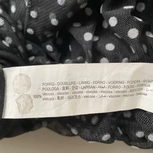 ZARA Polka Dot Ruched Mini Dress M Black‎ thumbnail 8