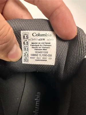 Columbia Yoncalla Mid Waterproof Hiking Boots Women’s 8.5 Gray Purple YL1090-008 thumbnail 8