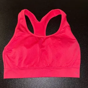 Nautica Sports Bra Size L Pink Seamless Racerback thumbnail 1