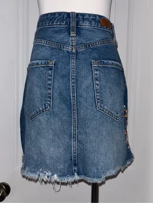 Abercrombie & Fitch Embroidered Skirt thumbnail 3