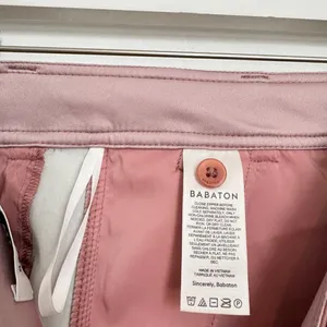 Aritzia Babaton‎ Command Pants Size 2 Faux Leather Red Willow Pink Corpcore Geek Chic thumbnail 7