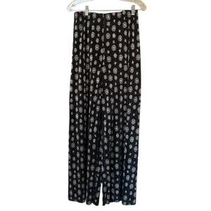 Vintage Pleated Pants – COIN High Rise Black/White 90s Art Teacher Style thumbnail 2