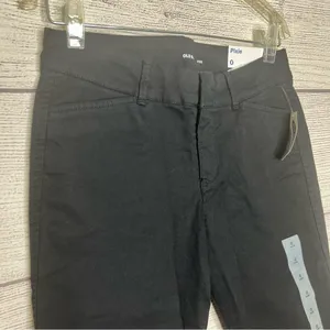 NWT Old Navy Black Pixie Mid Rise Ankle Length Pants Size 0 thumbnail 8
