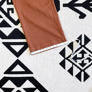 Madewell Emmett Wide Leg Cropped Pants in Burnt Sienna Size 25 thumbnail 7