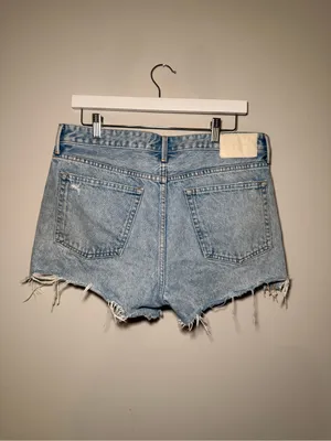Revolve GRLFRND Distressed Cutoff Denim Shorts Women’s 30 thumbnail 5