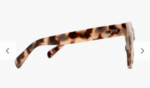 DIFF Eyewear Kohv Eyewear Bailey Latte Tortoise Sunglasses thumbnail 2