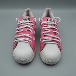 Adidas Superstar Shoes Size 5 Pink White Shell Toe Leather Sneakers IE0863 thumbnail 7